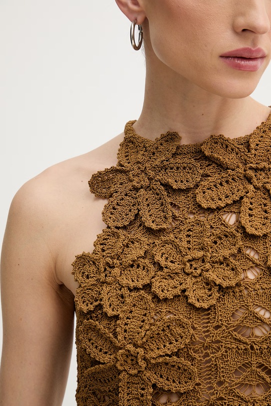 Pinko ženské bavlněné 106863.A3B8 hnědá