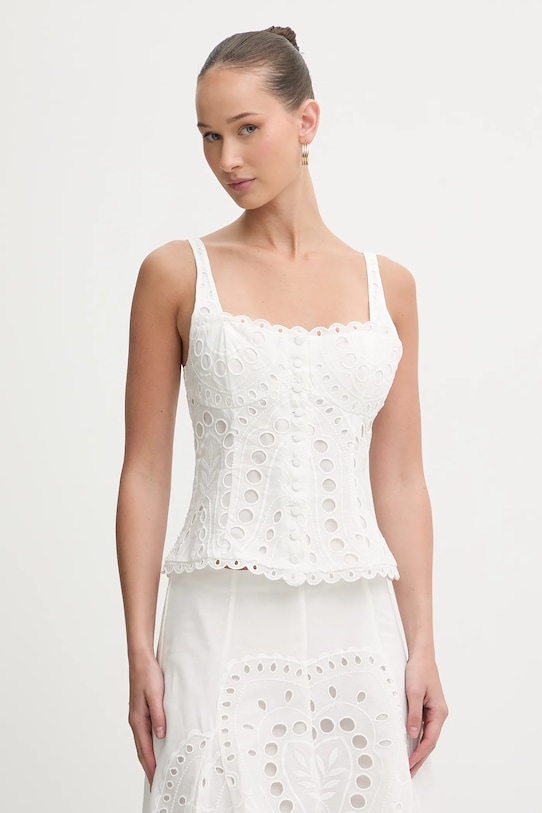 Топ Charo Ruiz Ibiza Nereus casual білий 263104