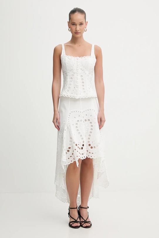 Charo Ruiz Ibiza top Nereus 263104 biały SS26