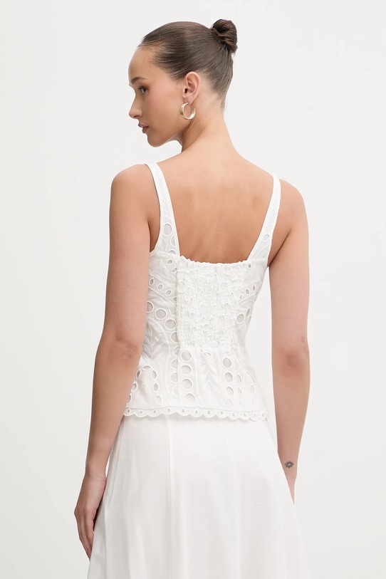 Odzież Charo Ruiz Ibiza top Nereus 263104 biały