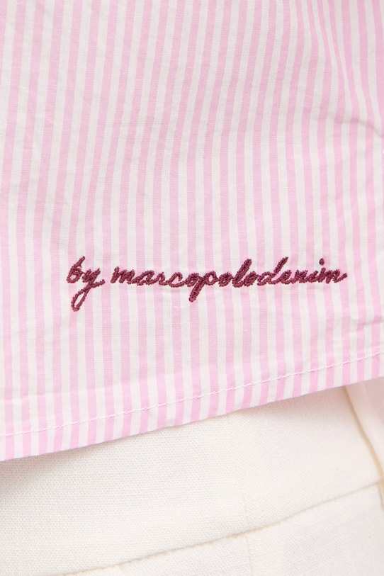 Marc O'Polo bluzka koszulowa damska bawełniana 5000008159 różowy