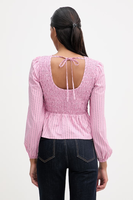 Ρούχα Marc O'Polo μπλούζα Γυναικεία με lyocell 5000008253 ροζ