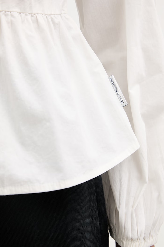 Marc O'Polo Блузка із рюшами жіноча бавовняна 5000009553 бежевий