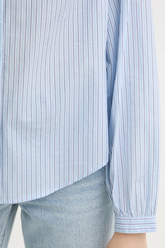 Bombažna srajca Marc O'Polo 5000013034 modra