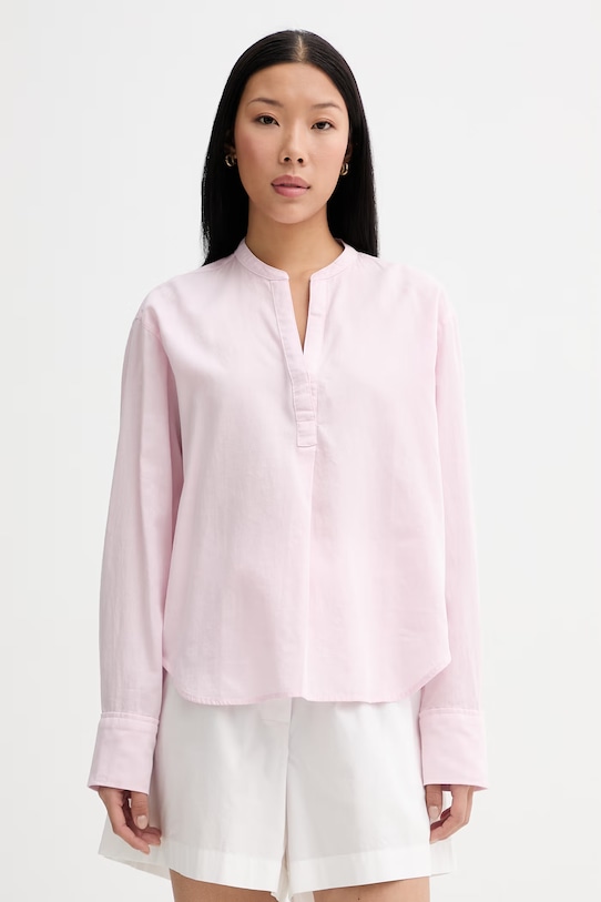 Marc O'Polo блузка жіноча бавовняна рожевий 5000013384