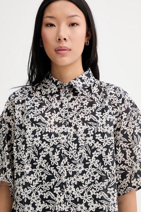 Marc O'Polo košeľa dámska bavlnená tmavomodrá 5000013402