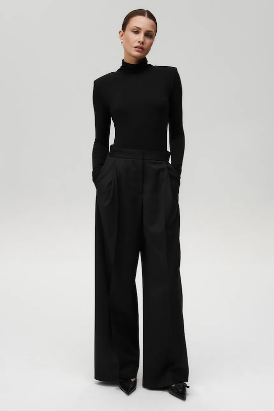 Odzież Undress Code body Reverie Bodysuit 1112UC czarny