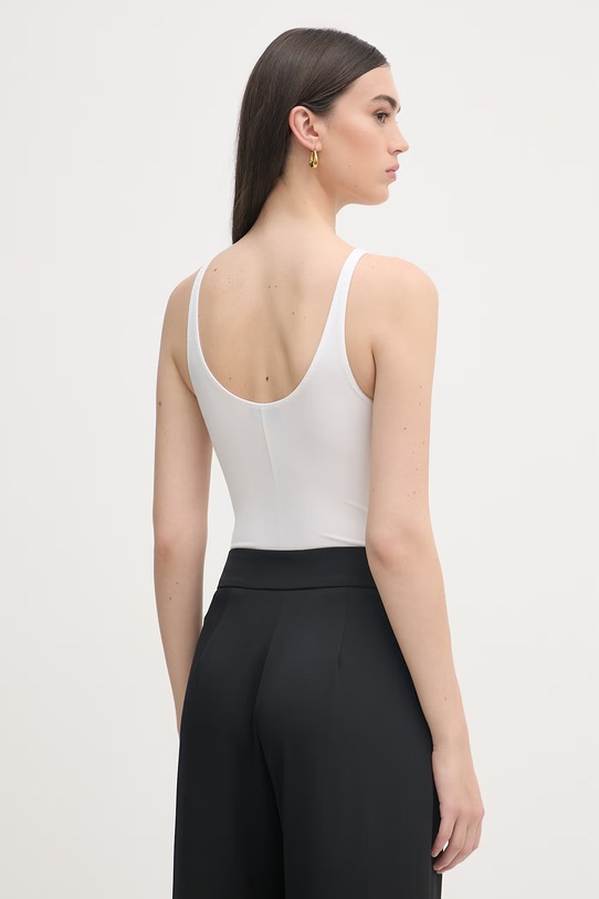 Odzież Elisabetta Franchi body damskie z wiskozy BO03462E2 beżowy