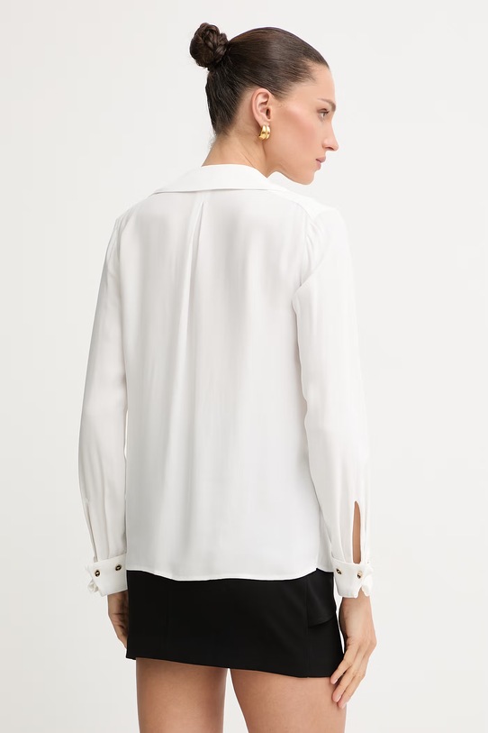 Odzież Elisabetta Franchi bluzka damska z wiskozy CA15962E2 beżowy