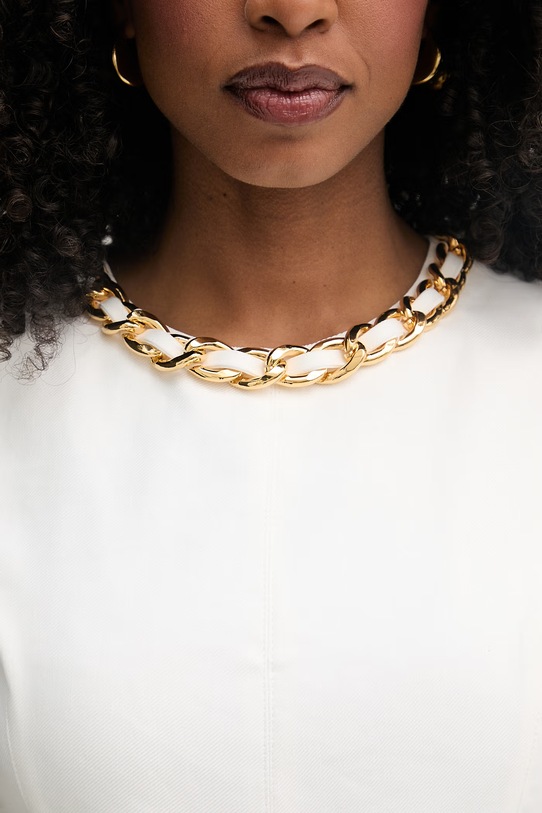 Elisabetta Franchi bluzka damska z lnem TO06062E2 beżowy