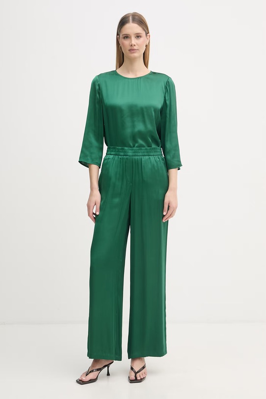 Marc Aurel bluzka damska z wiskozą 5321A11098 zielony SS26