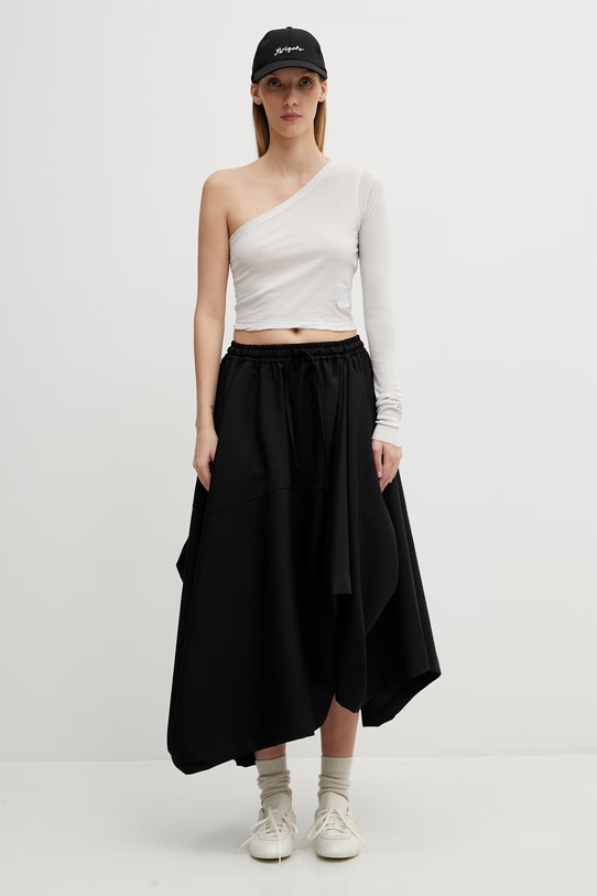 Rick Owens DRKSHDW bluzka bawełniana Ziggy DS01F4214.BH biały