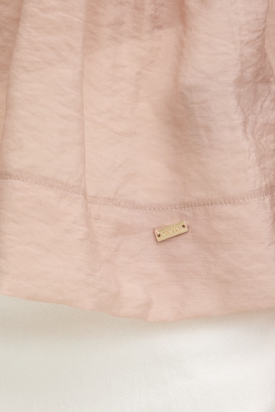 Gaudi bluzka damska z wiskozy 611FD45032 beżowy