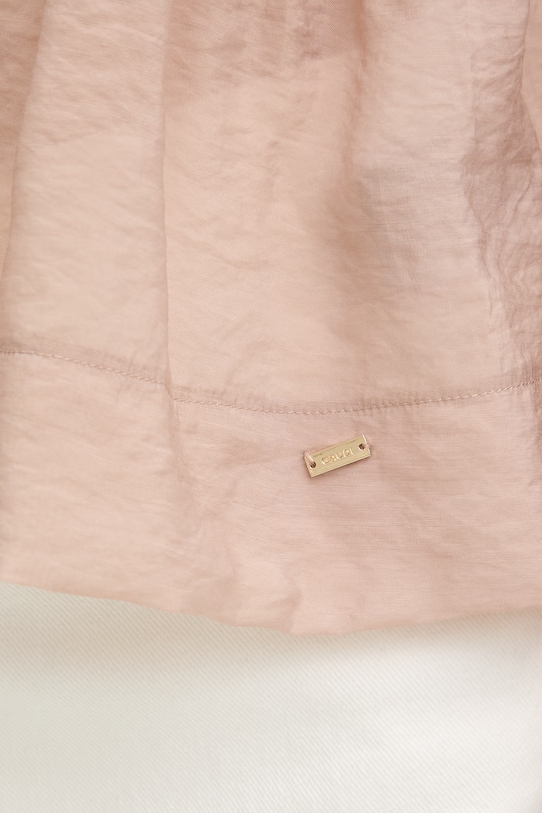 Gaudi bluzka damska z wiskozy 611FD45032 beżowy