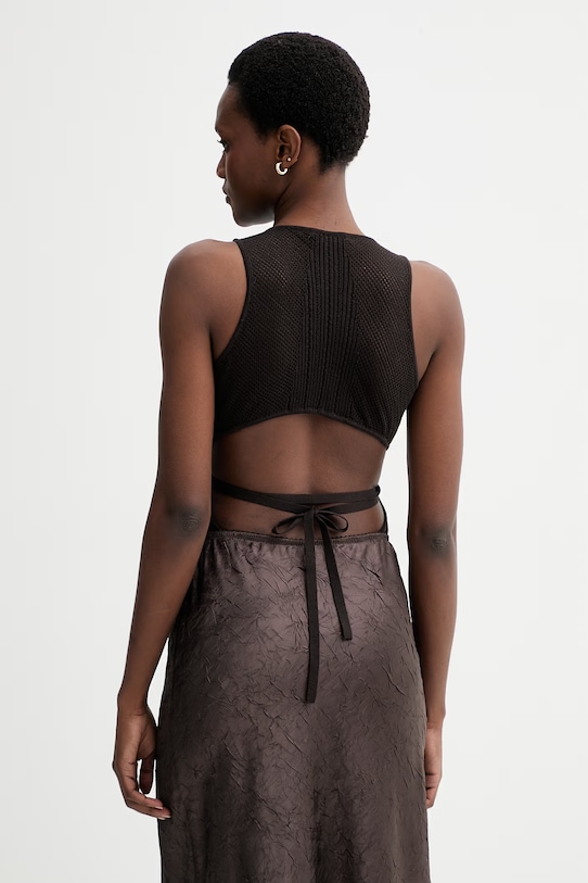 Îmbrăcăminte Sessun body din bumbac 26209024 maro