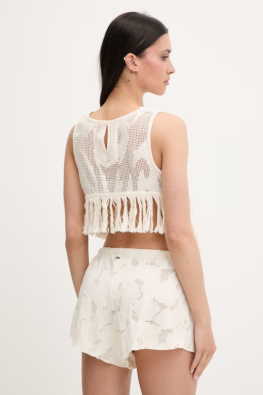 Oblečenie OAS plážový top dámsky 401003.3257 béžová