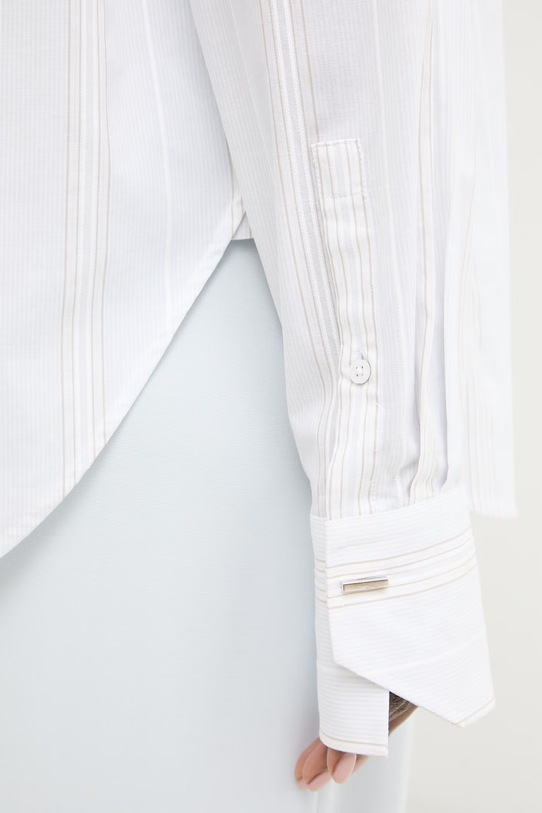 BOSS koszula damska bawełniana Saturday_1 50559872 niebieski