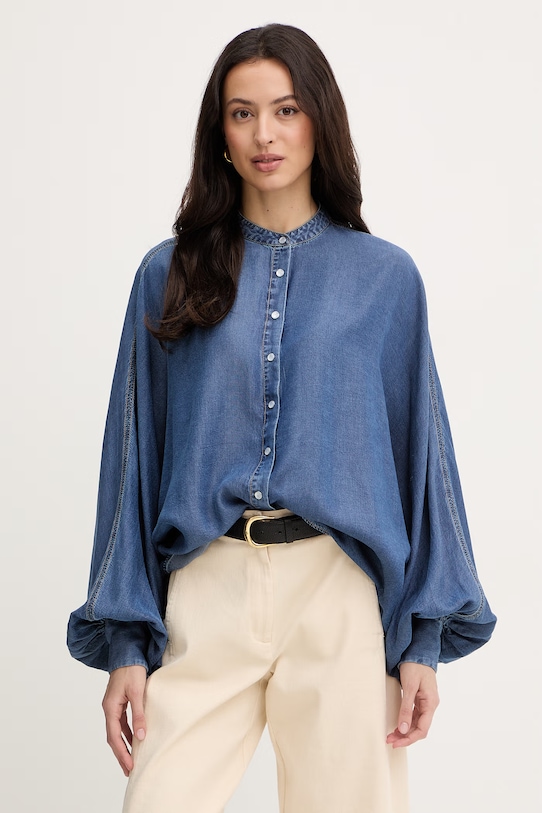 BOSS Orange koszula C Betta casual niebieski 50559053