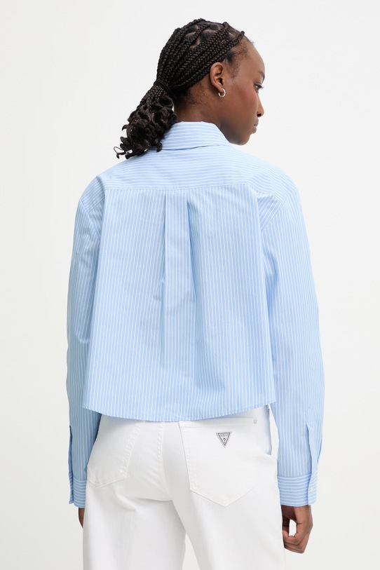 Одежда HUGO Blue рубашка для женщин из хлопка Epic_B 50559452 голубой