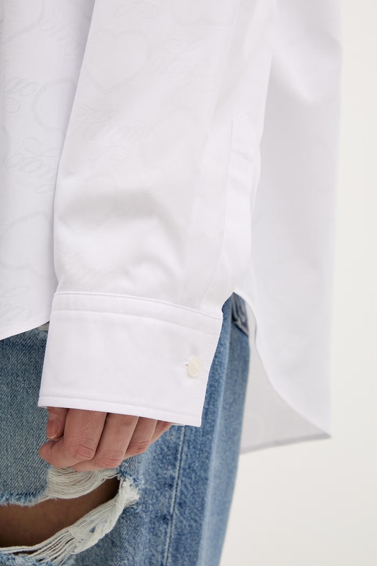 HUGO Blue cămașă femeiască Elisana_B 50559860 alb