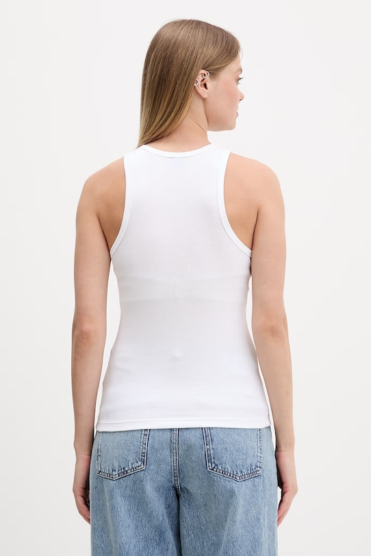 Odzież HUGO Blue top damski bawełniany Dimartini_B 50560792 beżowy