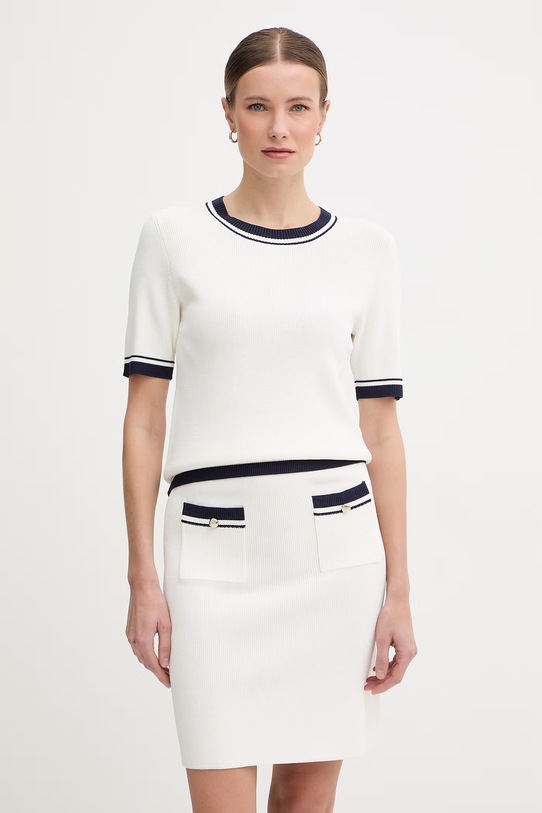 Joop! sweter damski z wiskozą beżowy 30101614