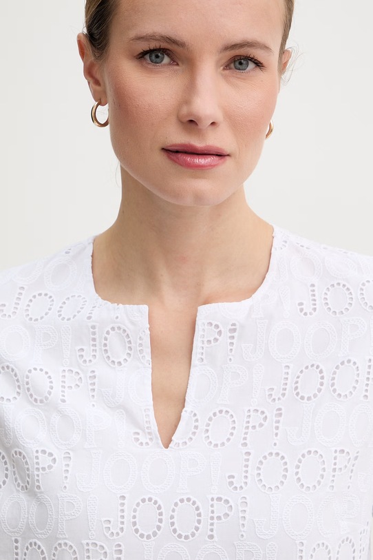 Joop! bluzka damska bawełniana biały 30102211