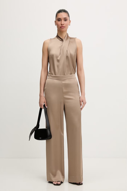 HUGO bluza sa otvorenim ramenima za žene 50566904 bež SS26