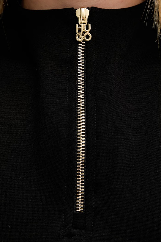 HUGO blúzka dámska s viskózou Doella 50558939 čierna