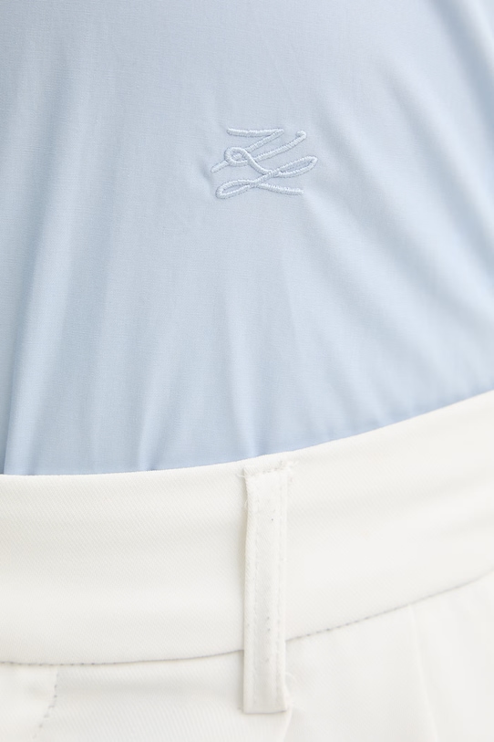 Karl Lagerfeld koszula damska bawełniana B2W11007 niebieski