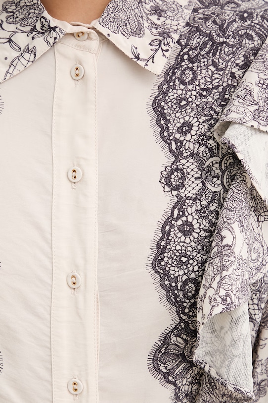 Blugirl Blumarine cămașă pentru femei RA6129.T523A bej