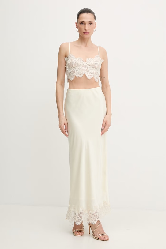 Bardot bluzka damska koronkowa 60295TB beżowy SS26