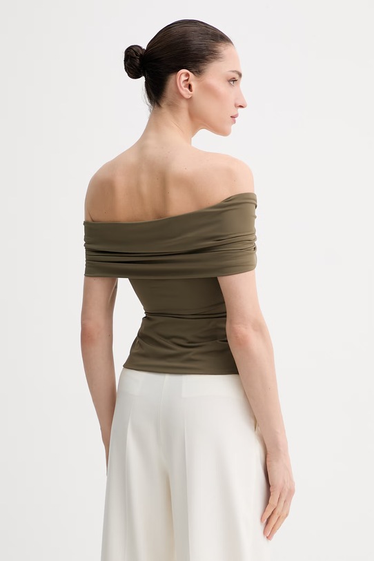 Odzież Bardot bluzka hiszpanka damska 60320TB zielony