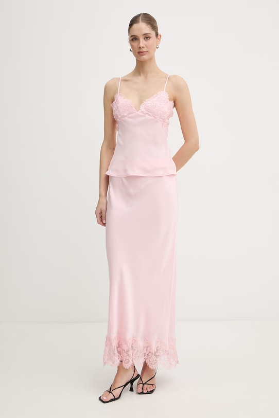 Bardot bluzka na ramiączkach damska 60383TB różowy SS26