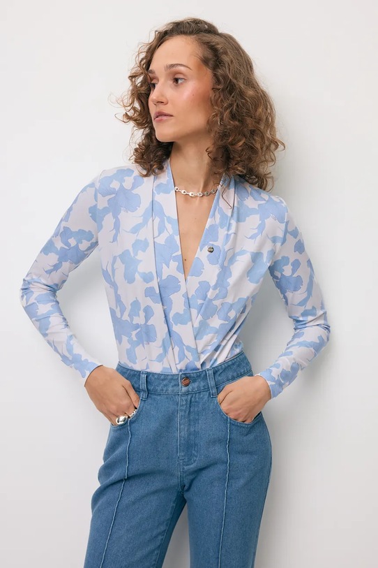 Bizuu body LOMMA wzorzyste beżowy LOMMA.KREMOWY