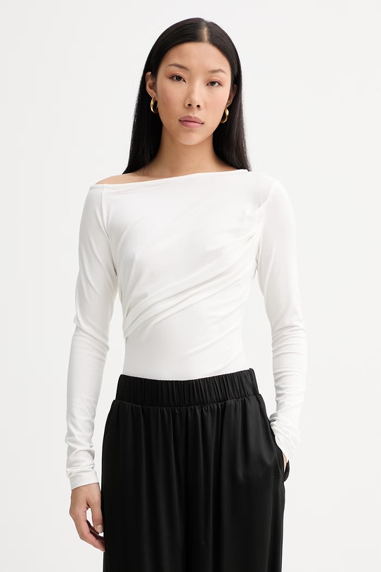 La Mania blúzka dámska s viskózou ENZA béžová ENZA