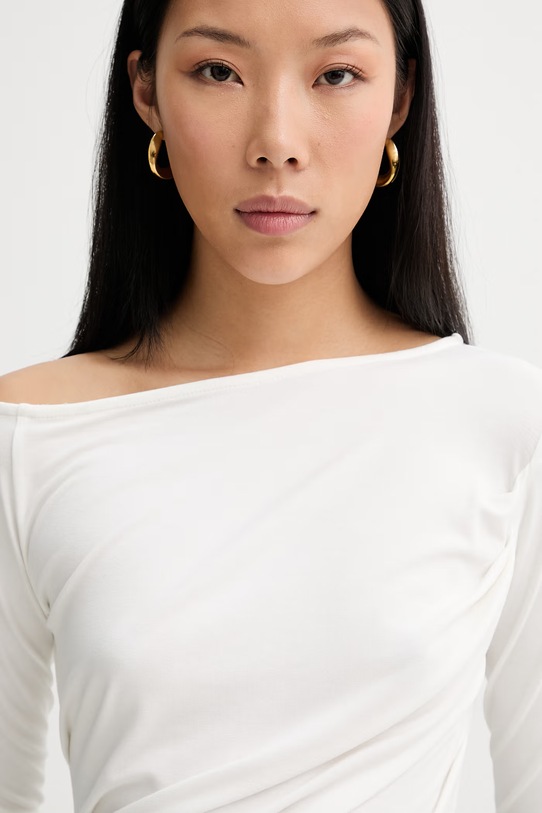 La Mania blúzka dámska s viskózou ENZA béžová ENZA