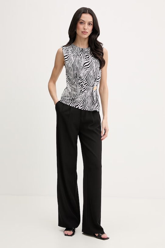 Morgan bluzka na ramiączkach damska DAKAR czarny SS26