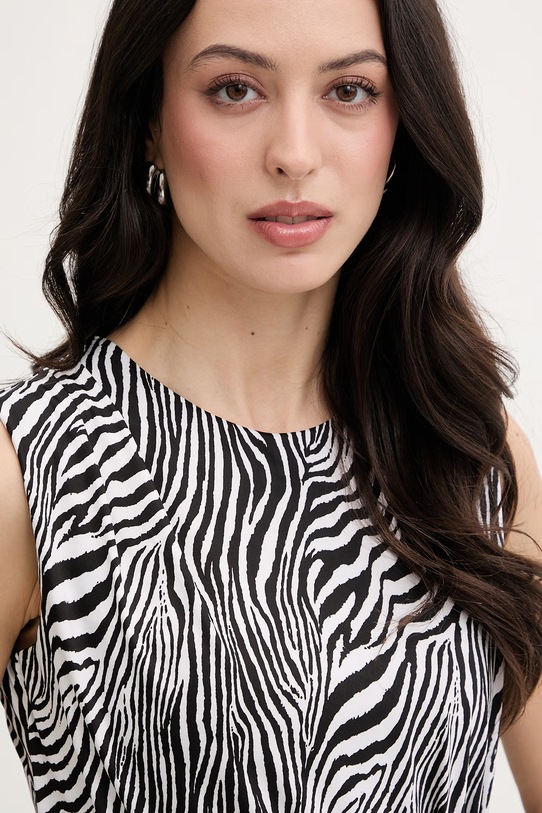 Morgan bluzka na ramiączkach damska czarny DAKAR