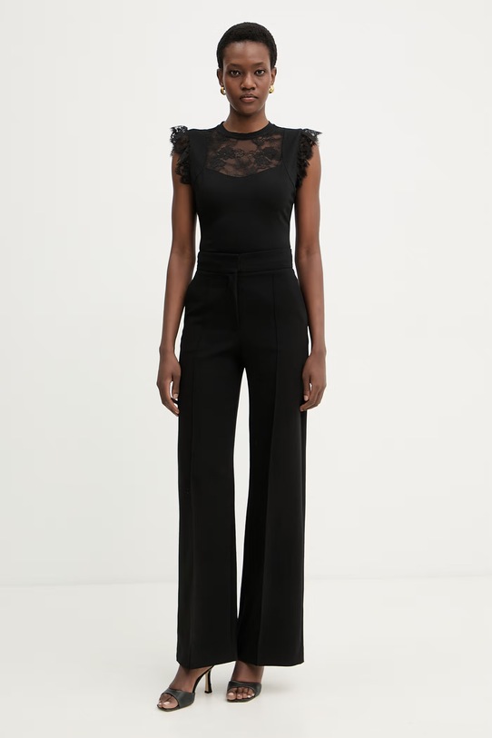 Morgan bluzka damska z wiskozy DLIVE czarny SS26