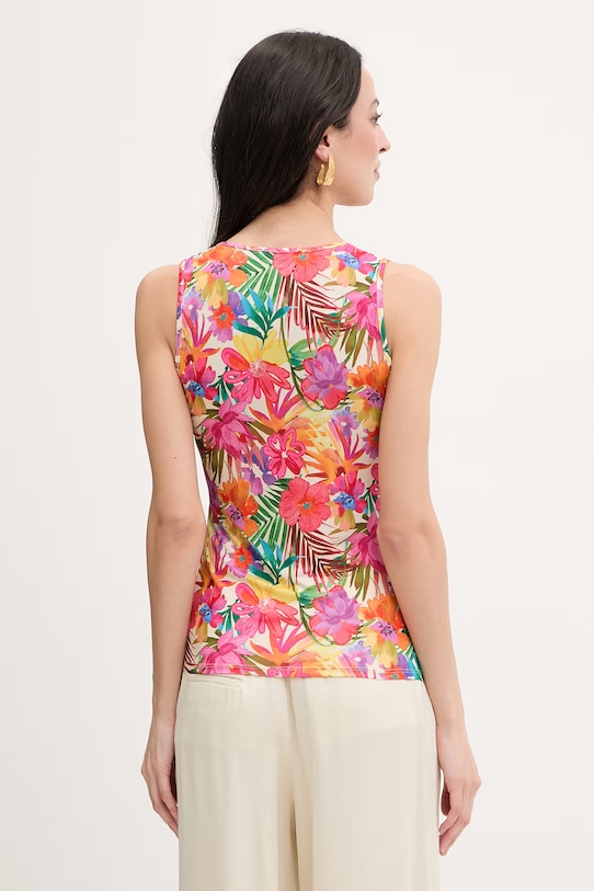 Odzież Morgan bluzka kopertowa damska DRIO multicolor