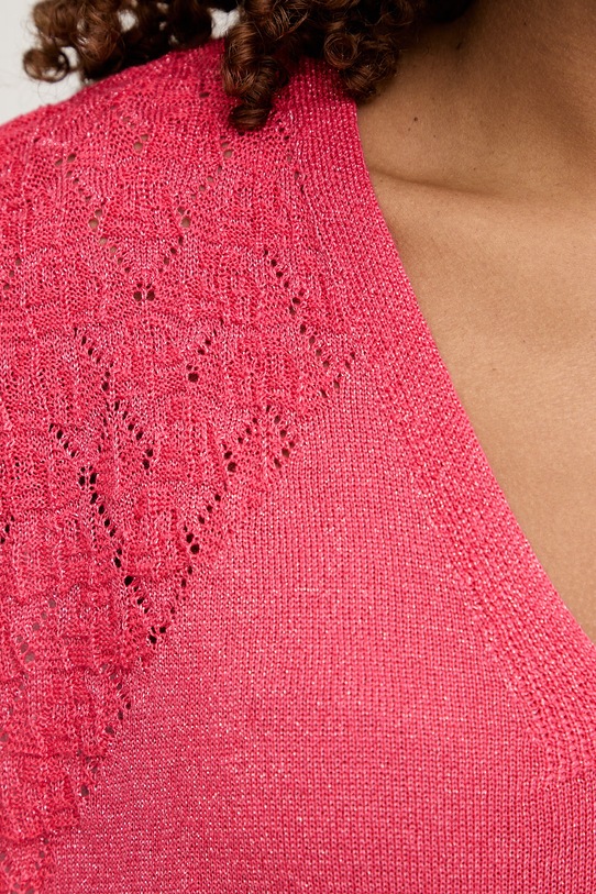 Morgan sweter damski z wiskozą MILVI pomarańczowy