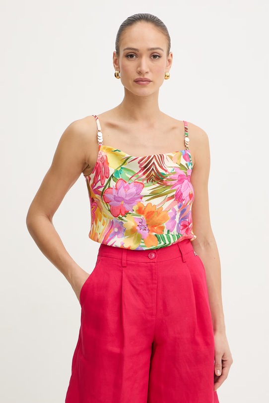 Morgan top damskie beżowy OBRESIL