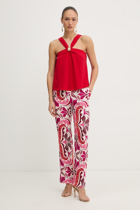 Morgan bluzka halter damska OGALAN czerwony SS26