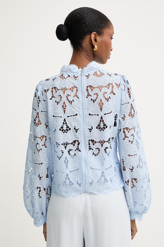 Odzież Morgan bluzka damska OMBRAK niebieski