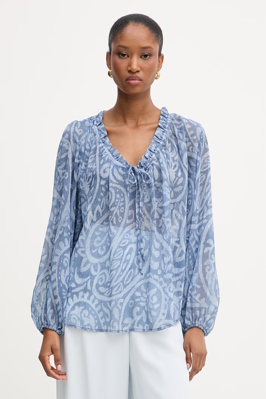 Morgan bluzka damska niebieski OSKO.F