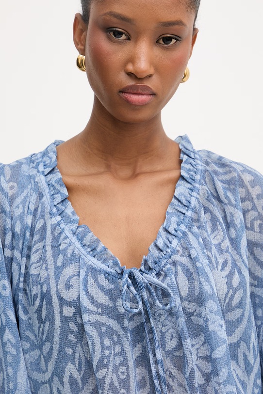 Morgan bluzka damska niebieski OSKO.F