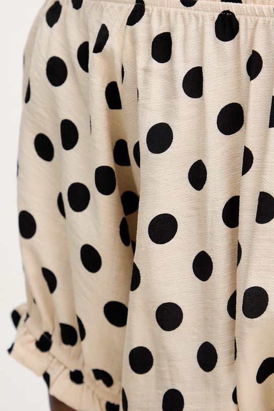 Morgan bluzka hiszpanka damska z wiskozą OVITA beżowy