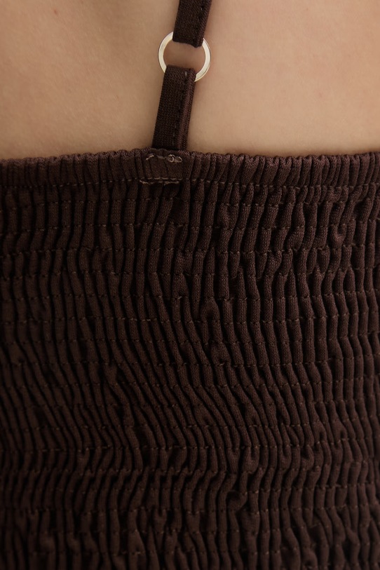 Haveone bluzka damska RMI.Q015 brązowy