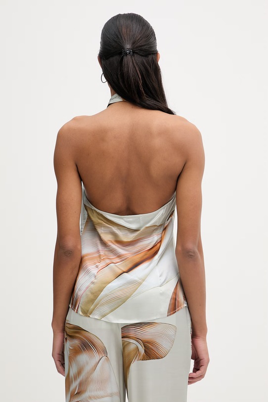 Odzież Isabelle Blanche top damski z wiskozy IS26SS.C012.T020 zielony